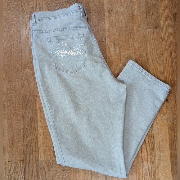 Charter Club Classic Straight Denim (Sz 14) - Picture 1 of 10